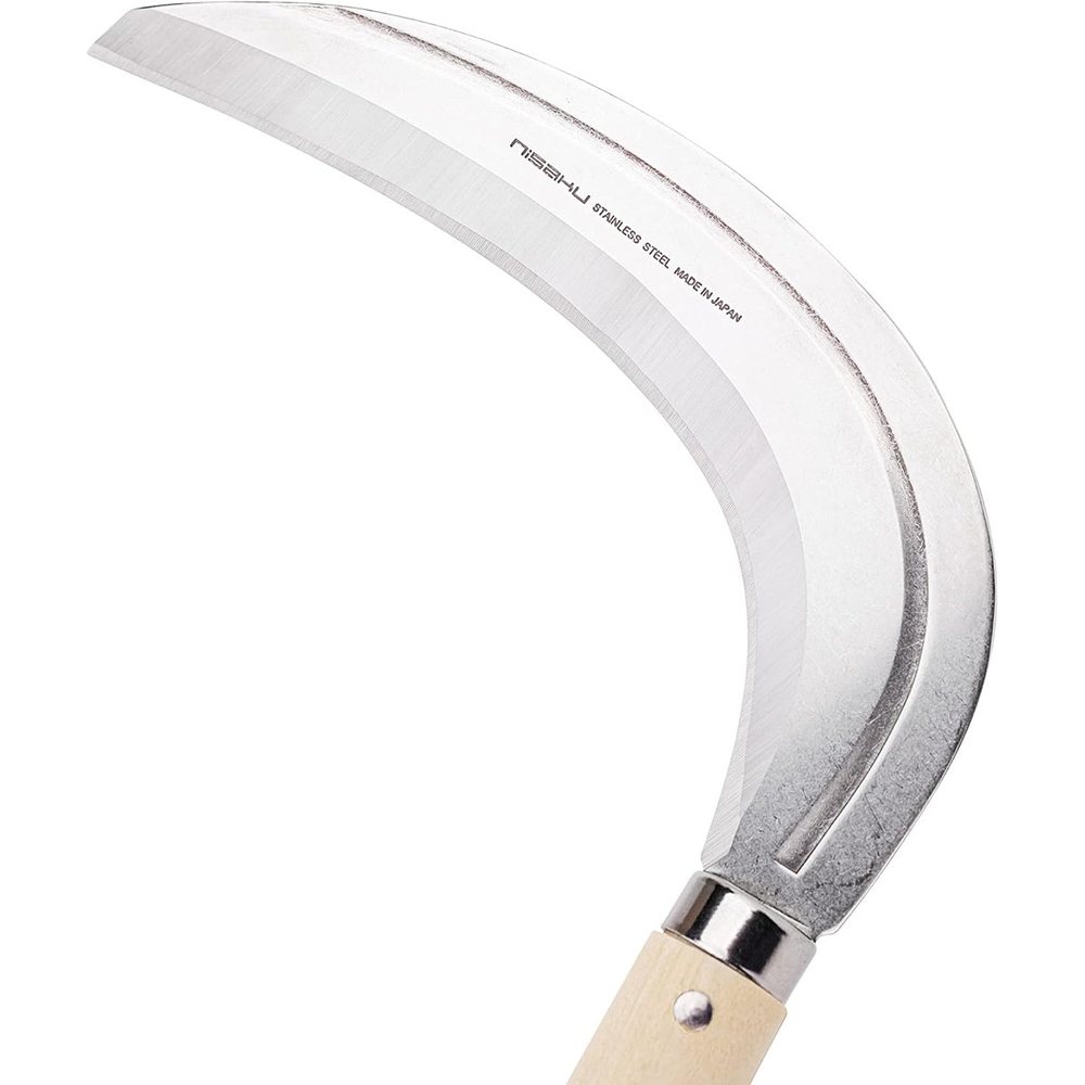 Nisaku NJP130 Mikazuki Grass and Weeding Sickle, view 2