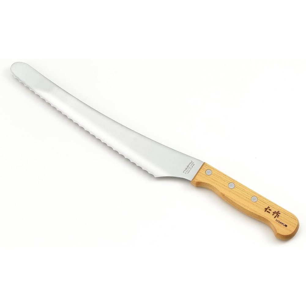 Nisaku No. 3000 Bread and Slice Knife, 240 mm